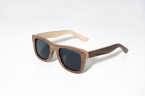 Brown Wood Sunglasses|Bois Brun Lunettes de soleil